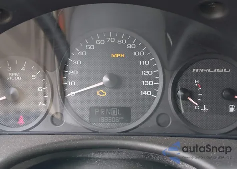 2005 Chevrolet Malibu Ls из США, поврежденный, VIN 1G1ZT52855F273222